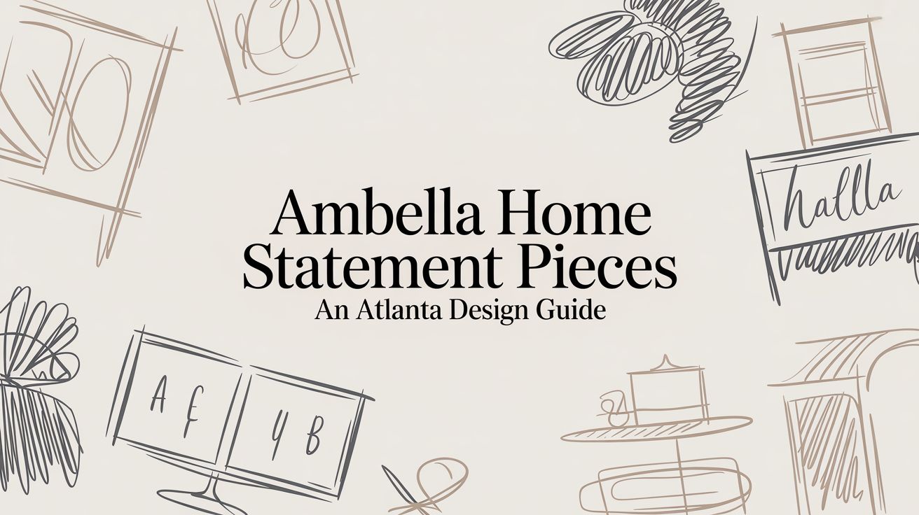 Ambella Home Statement Pieces: An Atlanta Design Guide