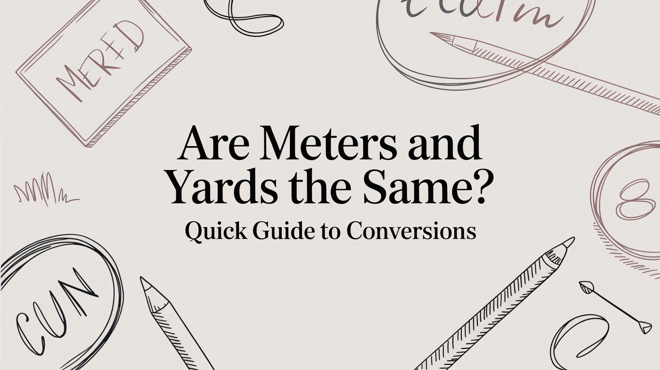 Are Meters and Yards the Same? A Guide for Atlanta's Top Designers