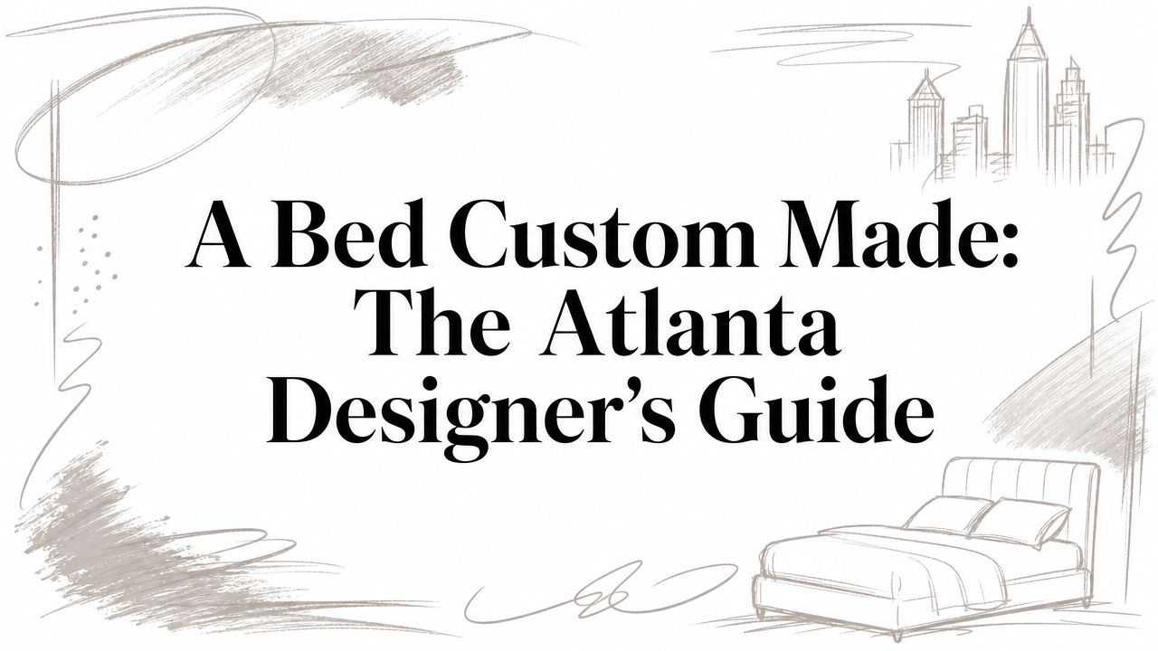 A Bed Custom Made: The Atlanta Designer's Guide