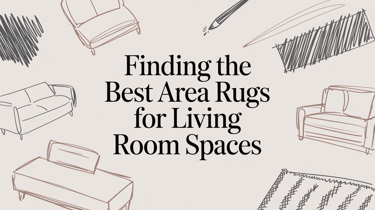 Finding the Best Area Rugs for Your Living Room
