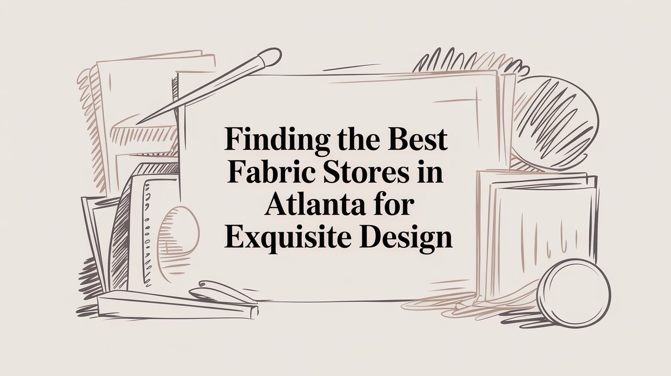Atlanta's Best Kept Secret for Exquisite Furniture and Fine Fabrics