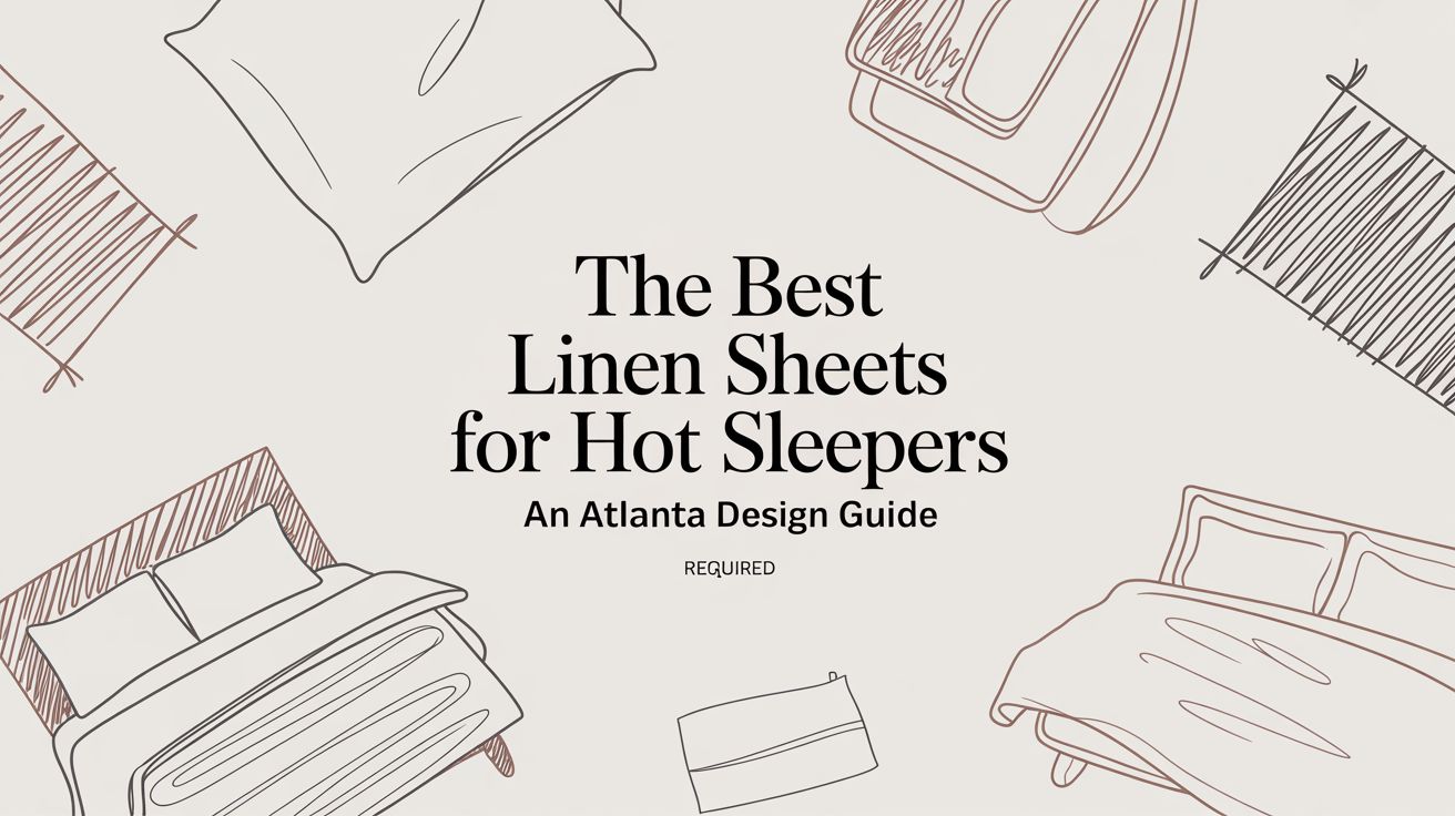 Atlanta's Secret to Cool Sleep: The Definitive Guide to Linen Sheets for Hot Sleepers