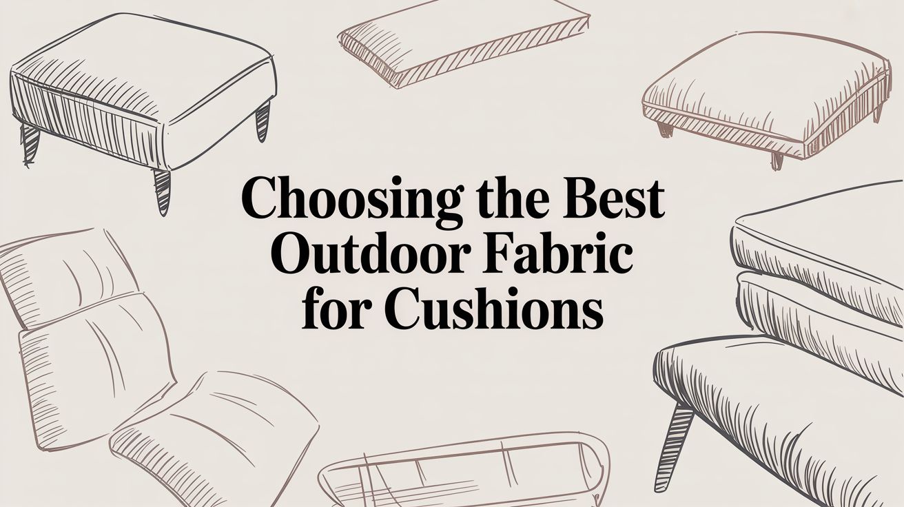Choosing the Best Outdoor Fabric for Cushions