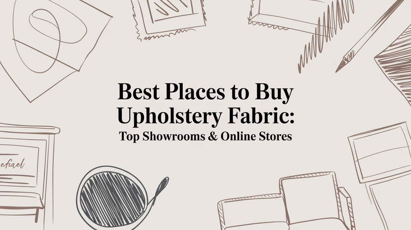 Where Atlanta Finds Its Finest: A Guide to Luxury Upholstery Fabric & Furniture