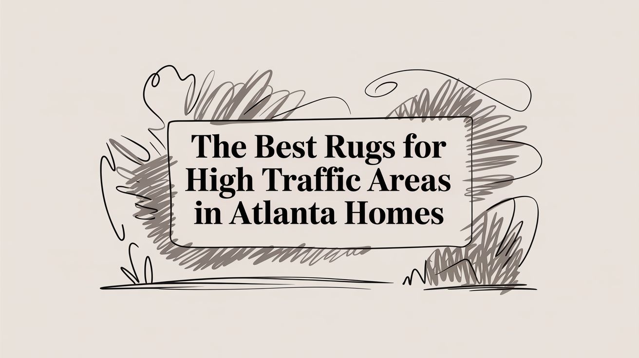 The Best Rugs for High Traffic Areas in Atlanta Homes