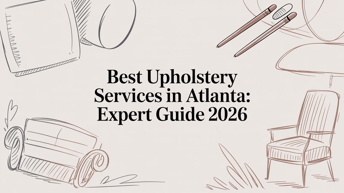 Best Upholstery Services in Atlanta: Expert Guide 2026