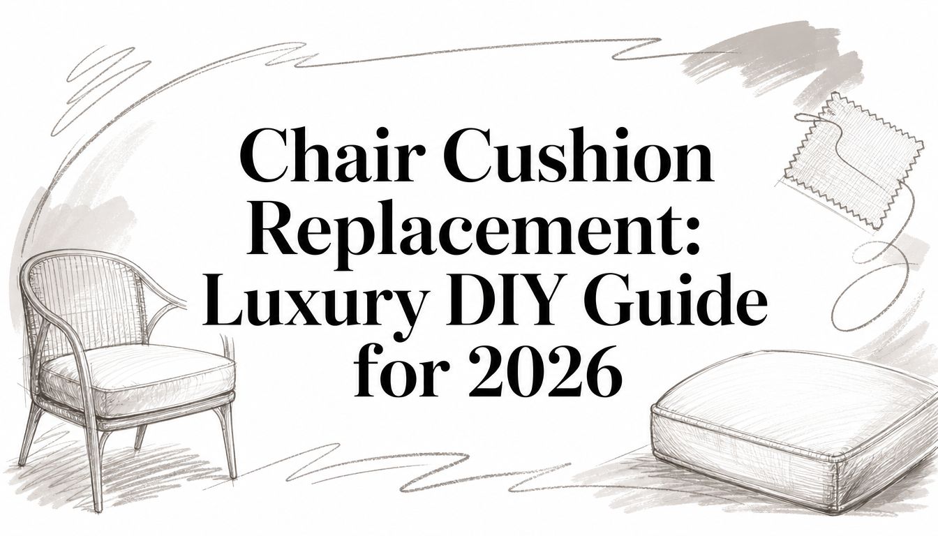Chair Cushion Replacement: Luxury DIY Guide for 2026