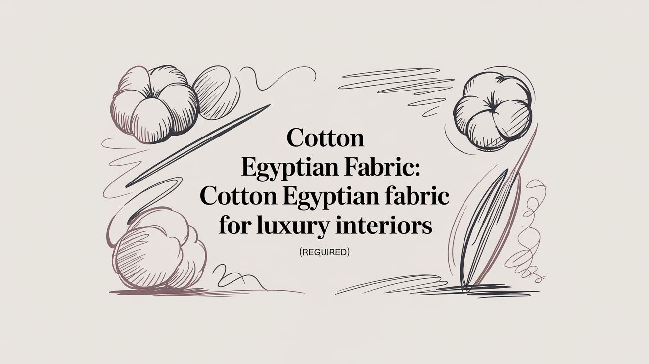 Cotton Egyptian Fabric: The Ultimate Guide to Atlanta's Finest Textile
