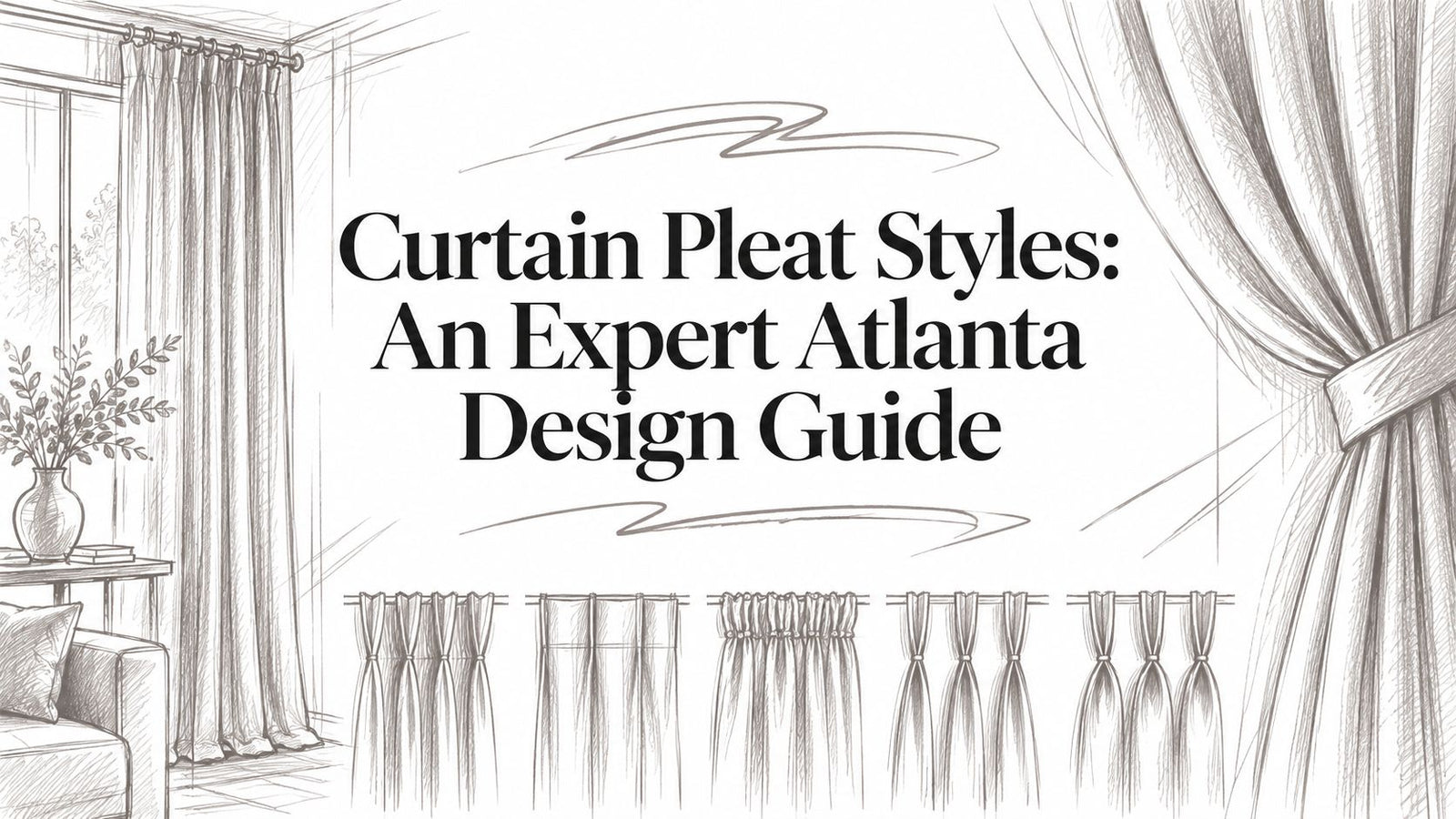 Curtain Pleat Styles: An Expert Atlanta Design Guide