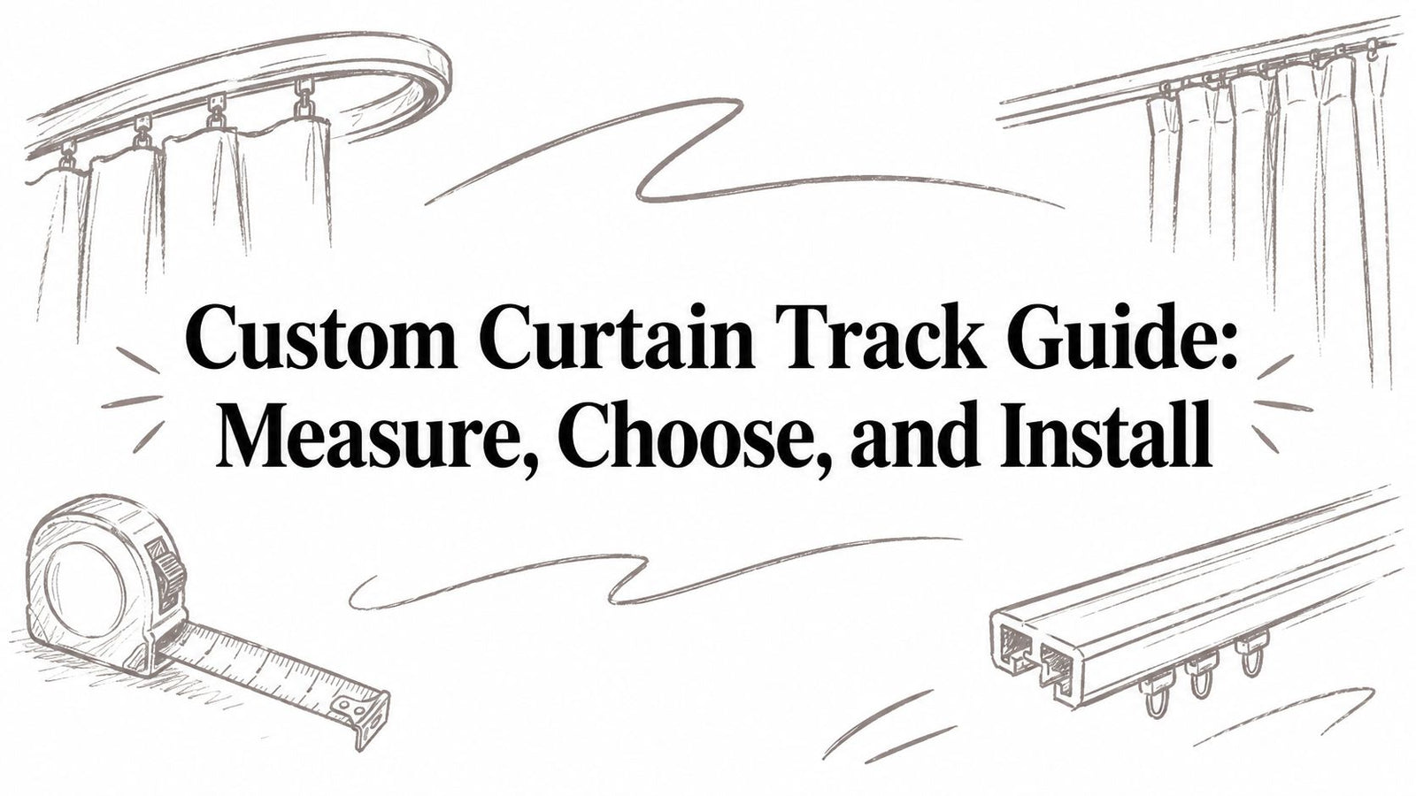 Custom Curtain Track Guide: Measure, Choose, and Install