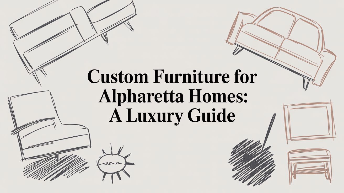 Custom Furniture for Alpharetta Homes: A Luxury Guide