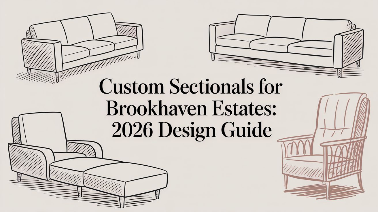 Custom Sectionals for Brookhaven Estates: 2026 Design Guide