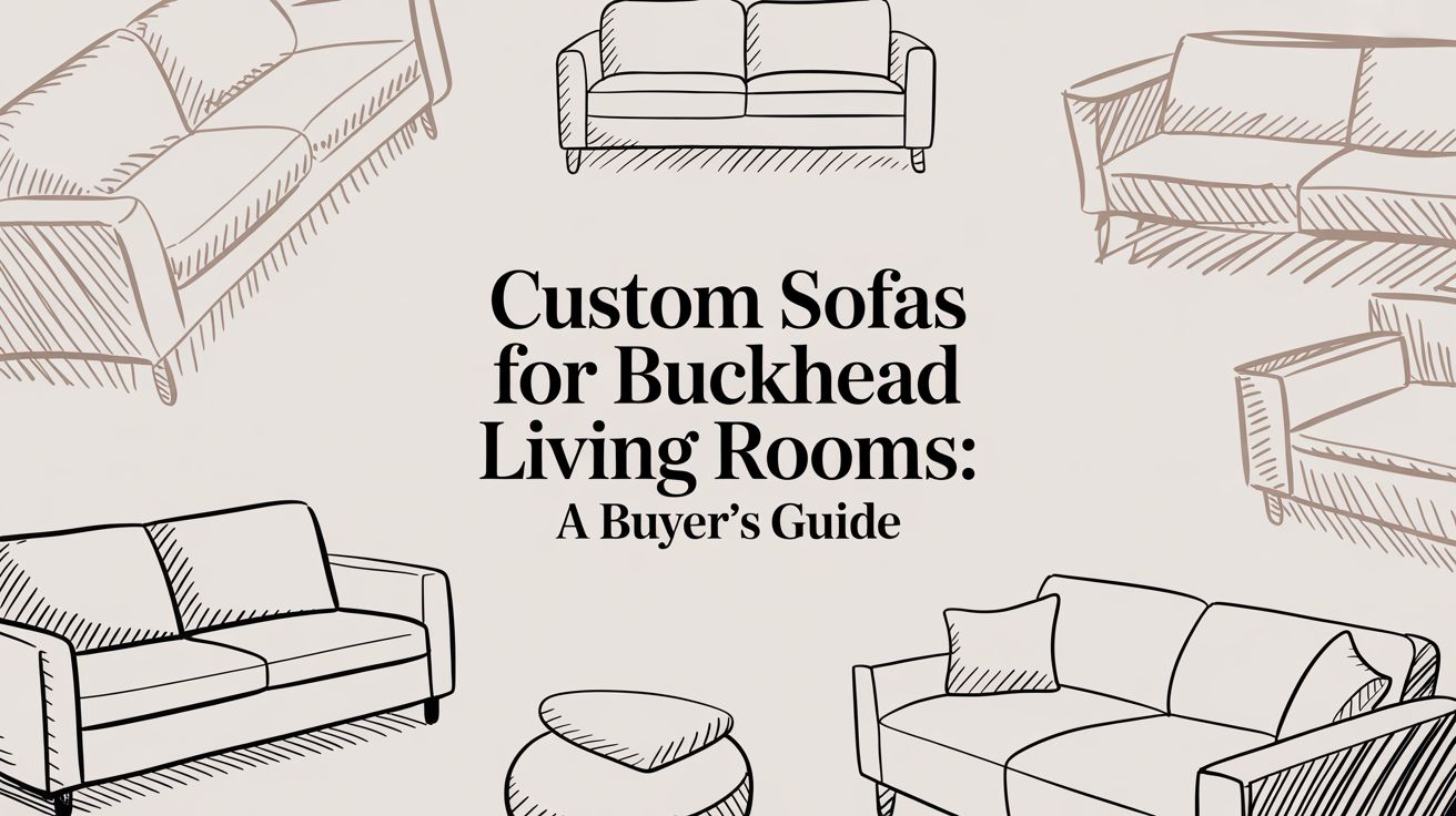 Custom Sofas for Buckhead Living Rooms: A Buyer's Guide