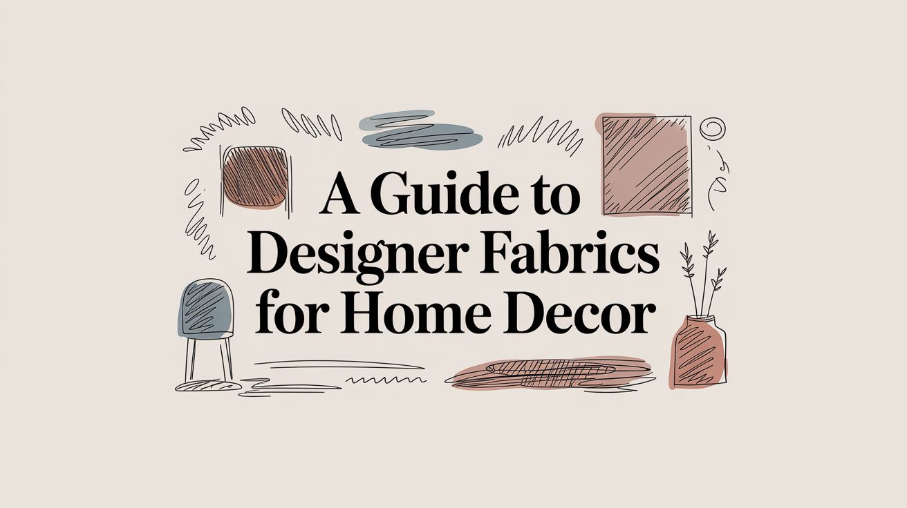 A Guide to Designer Fabrics for Home Decor