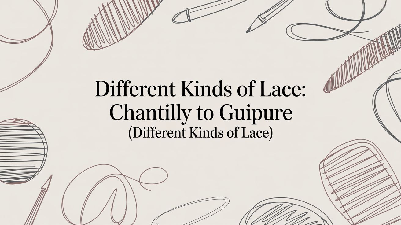 A Designer’s Guide to Different Kinds of Lace