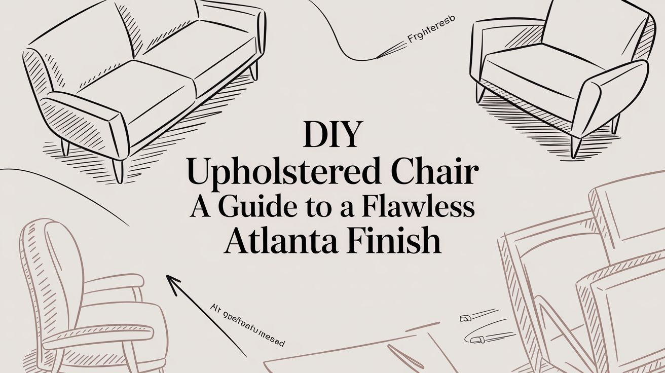 DIY Upholstered Chair: A Guide To A Flawless Atlanta Finish