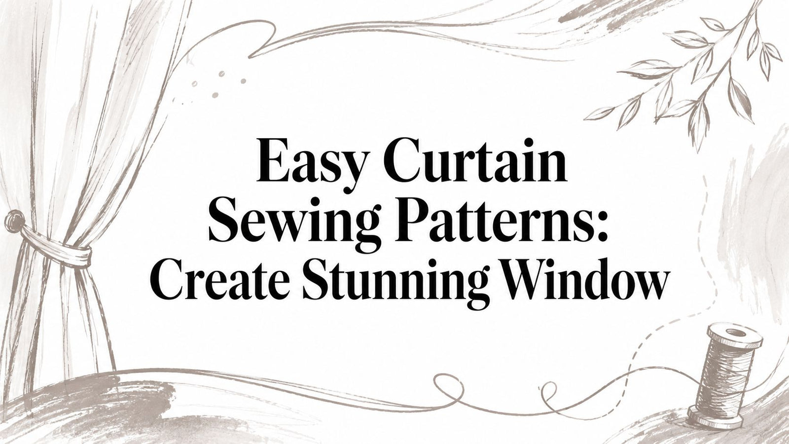 Easy Curtain Sewing Patterns: Create Stunning Window