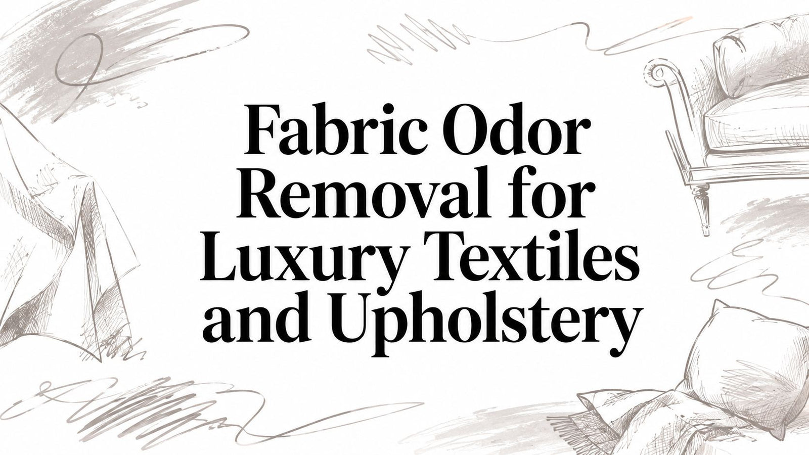 Fabric Odor Removal for Luxury Textiles and Upholstery