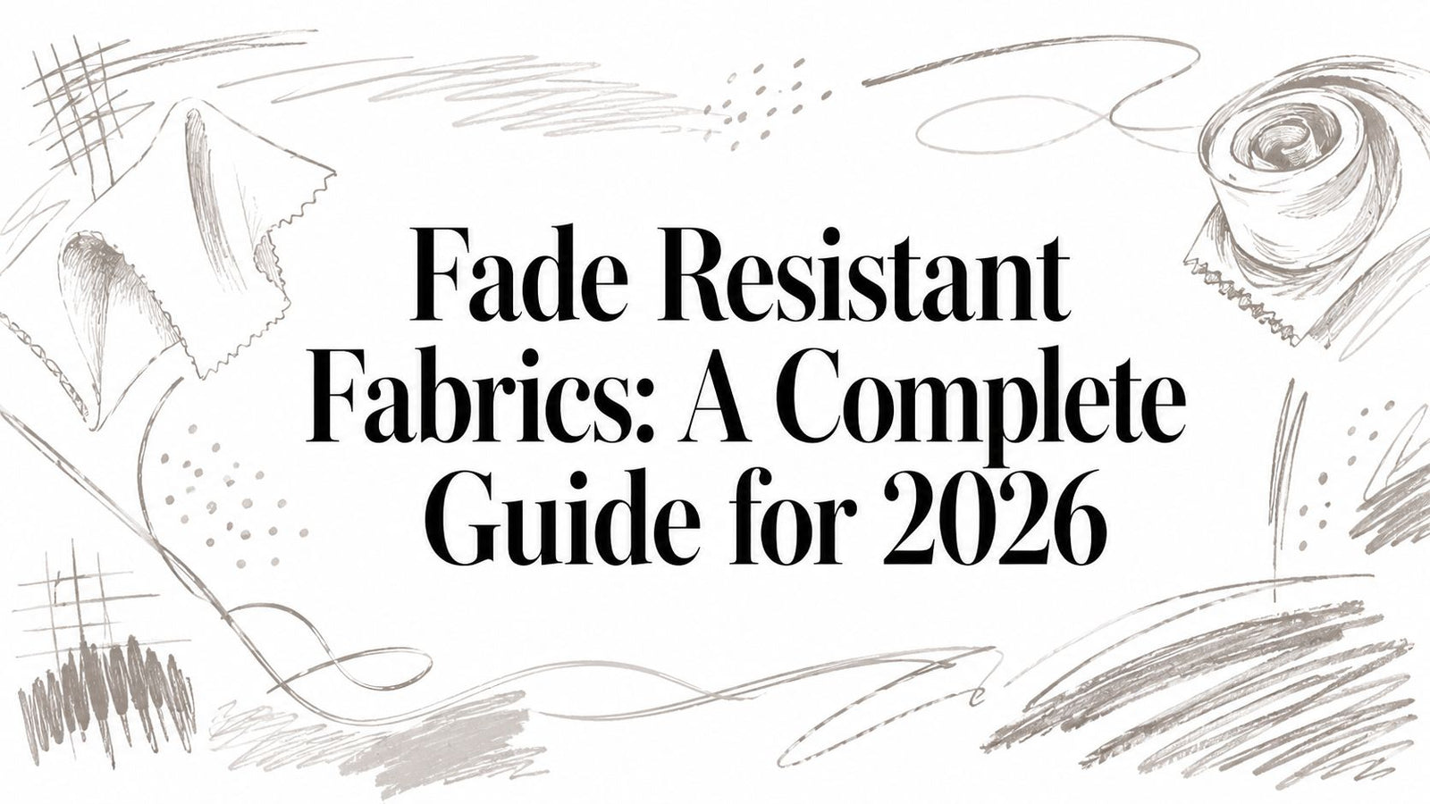Fade Resistant Fabrics: A Complete Guide for 2026