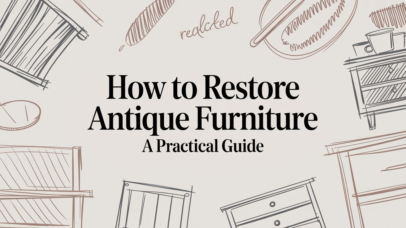 How to Restore Antique Furniture: A Practical Guide