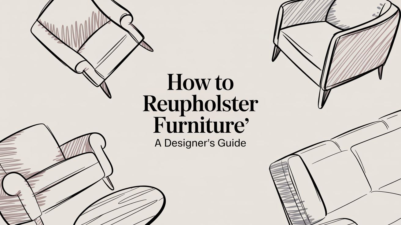 How to Reupholster Furniture: A Designer's Guide to Transforming a Classic