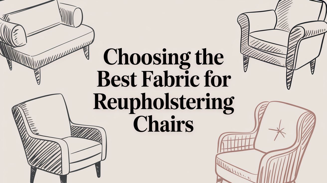 Choosing the Best Fabric for Reupholstering Chairs