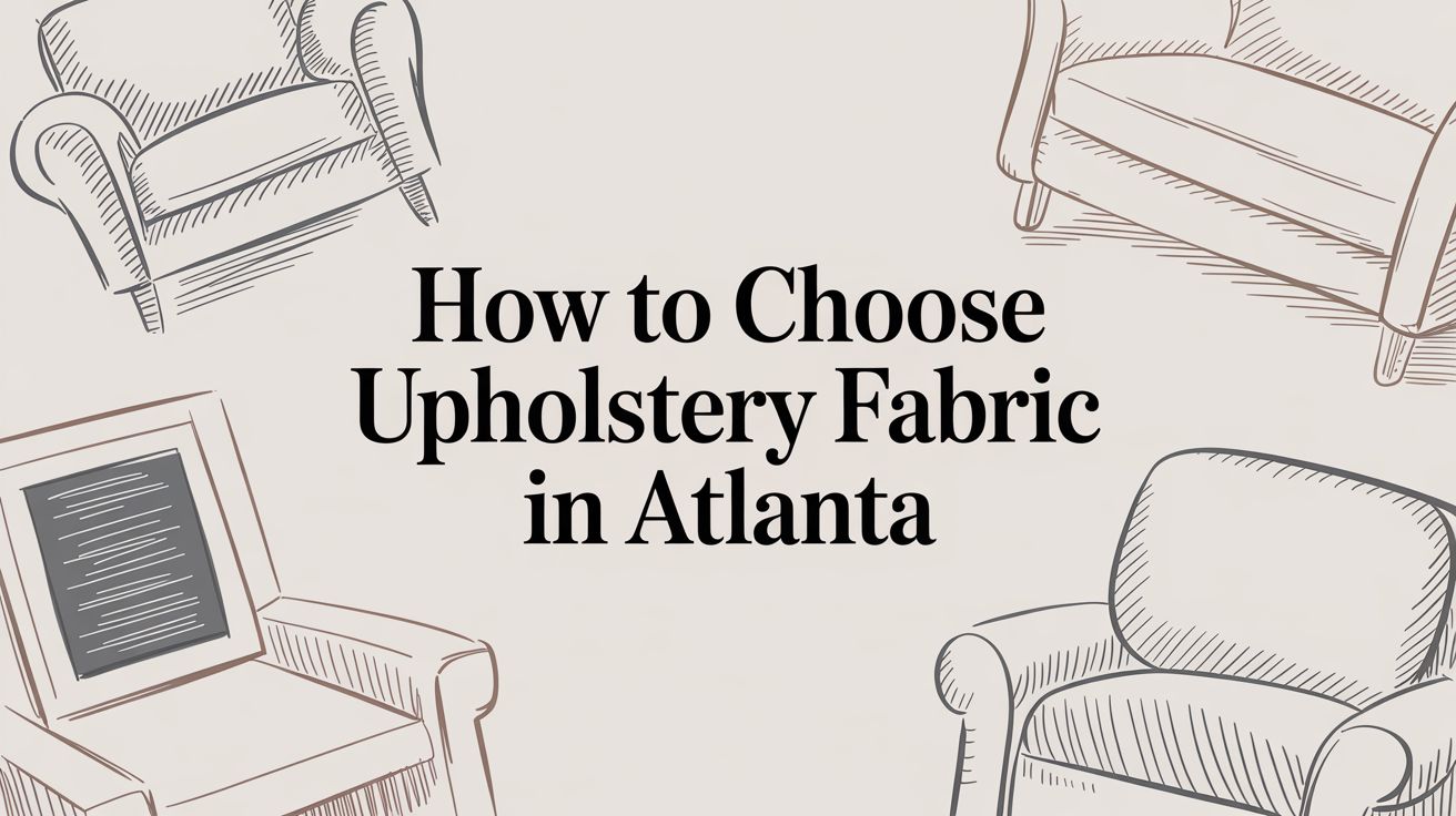 How to Choose Upholstery Fabric in Atlanta