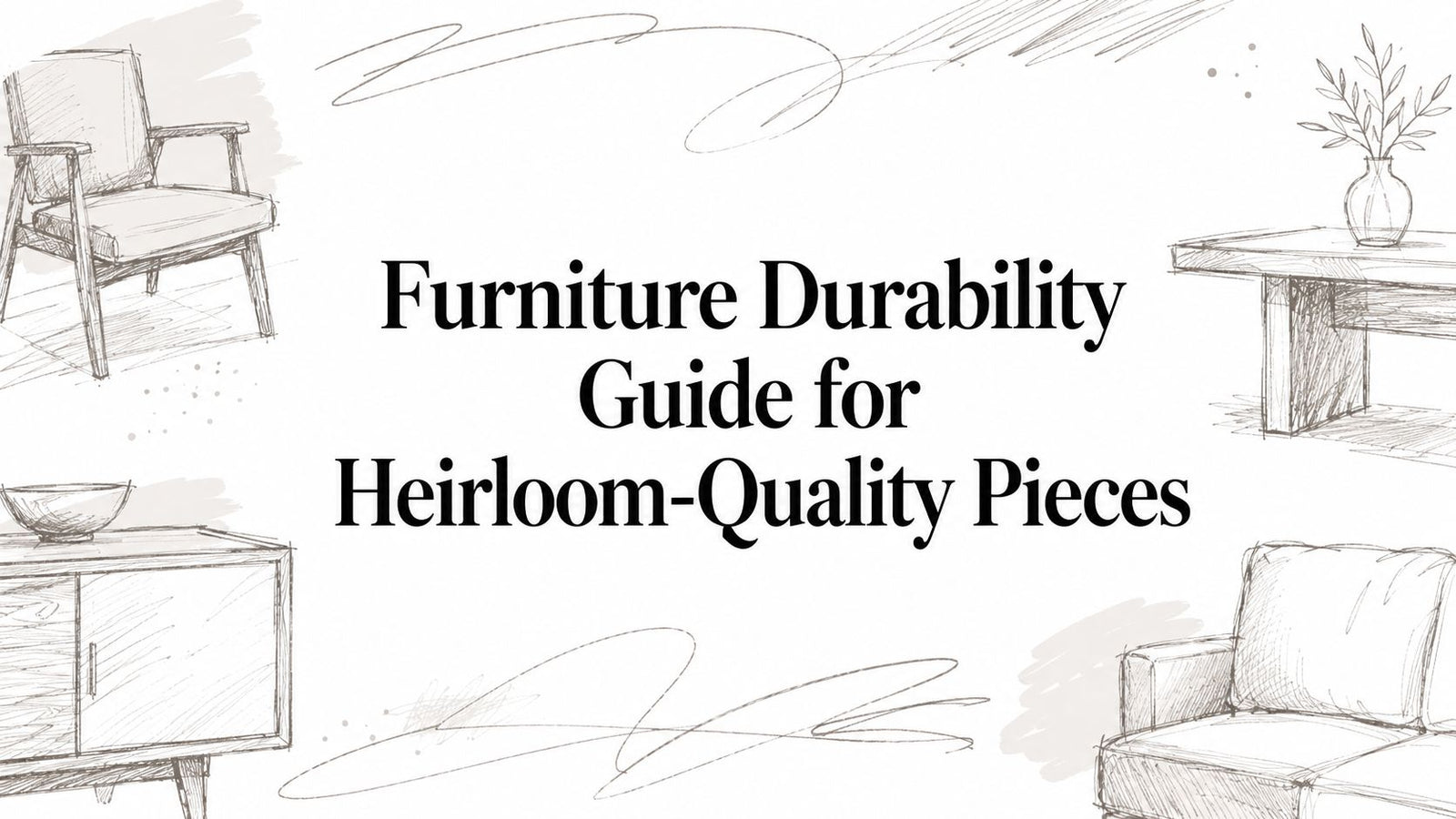 Furniture Durability Guide for Heirloom-Quality Pieces