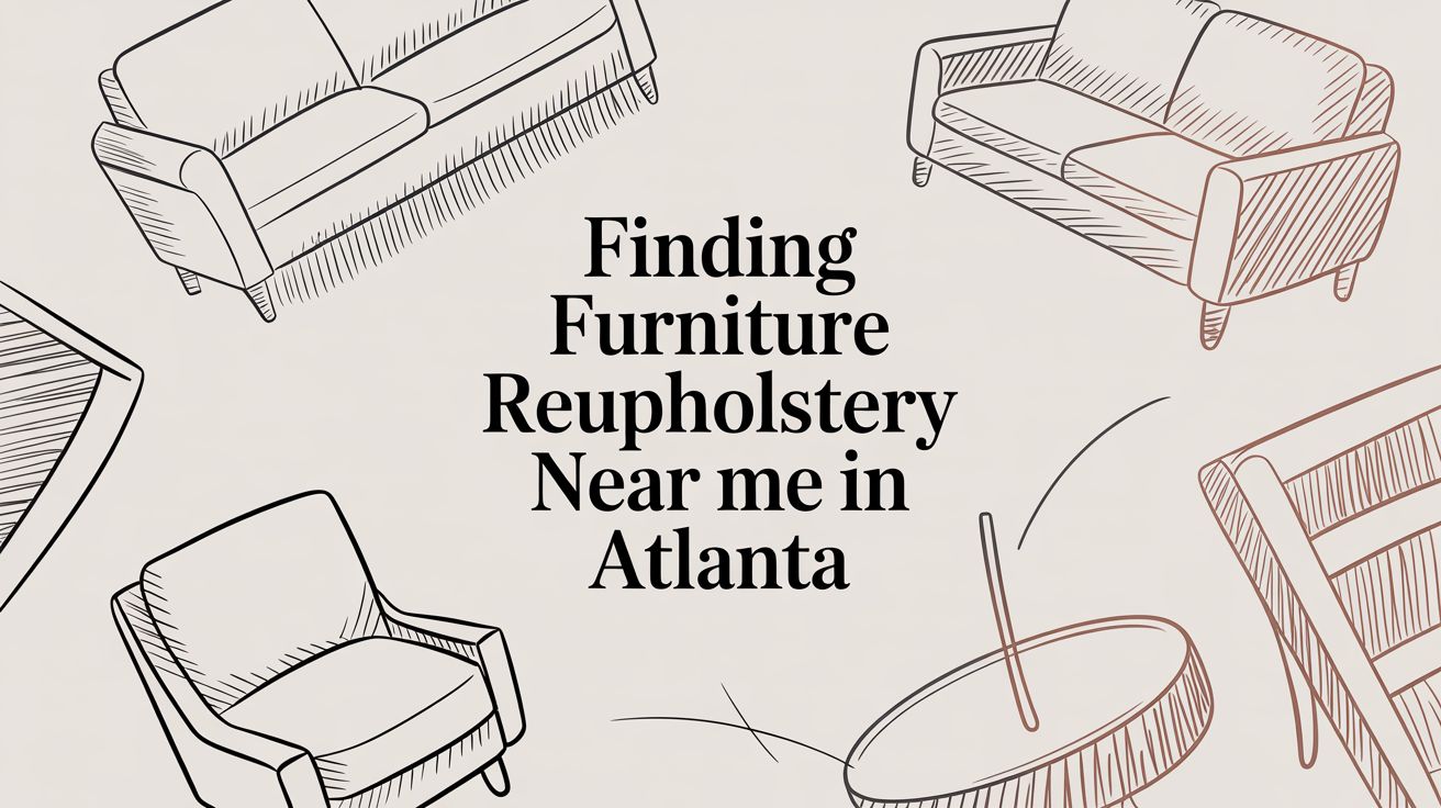 Atlanta's Guide to Exquisite Furniture Reupholstery