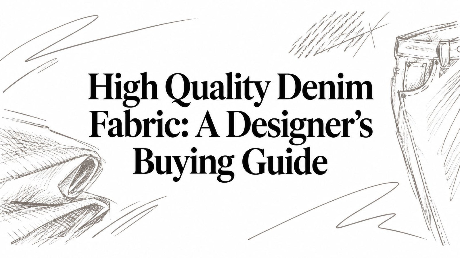 High Quality Denim Fabric: A Designer's Buying Guide