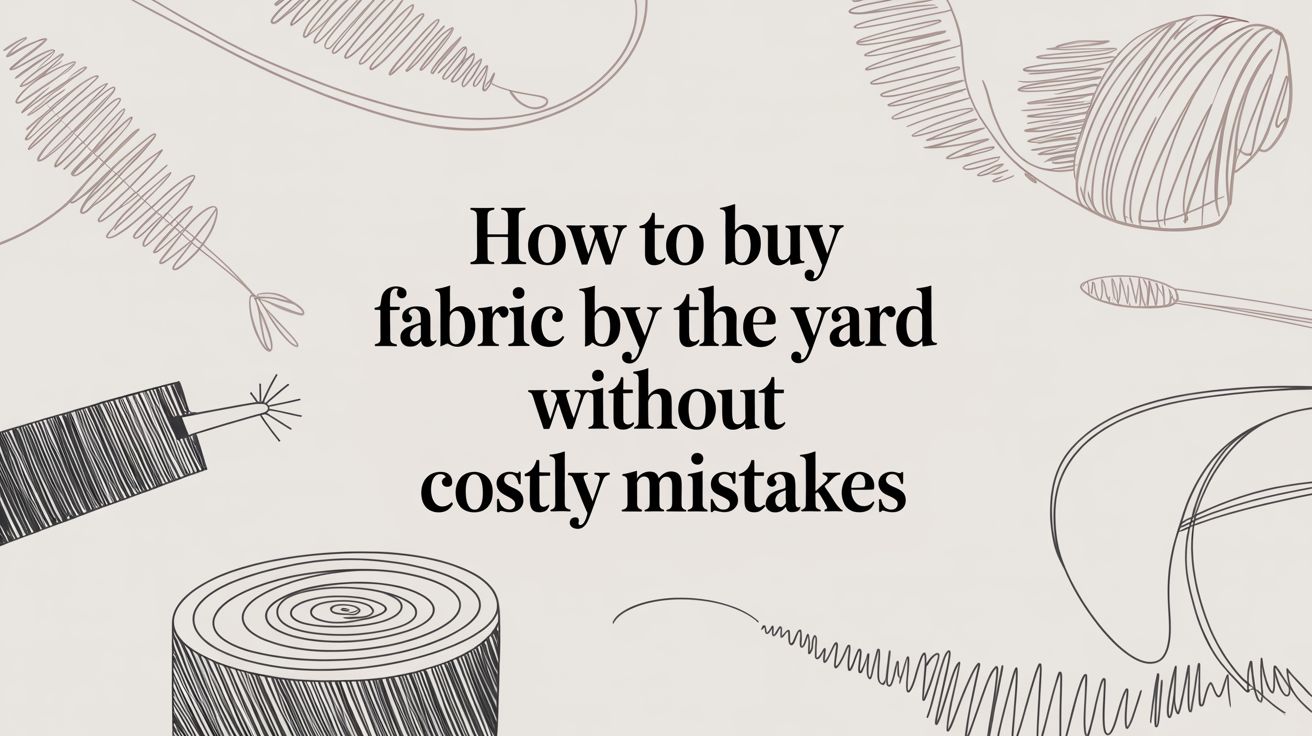 From Dream to Design: How to Buy Fabric by the Yard Without Costly Mistakes
