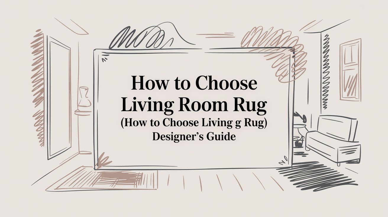 How to Choose a Living Room Rug: An Atlanta Designer's Guide