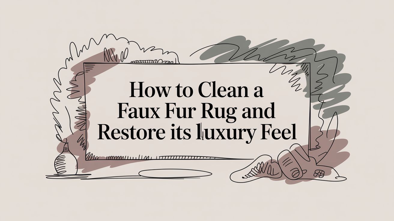 How to Clean a Faux Fur Rug and Restore Its Luxury Feel