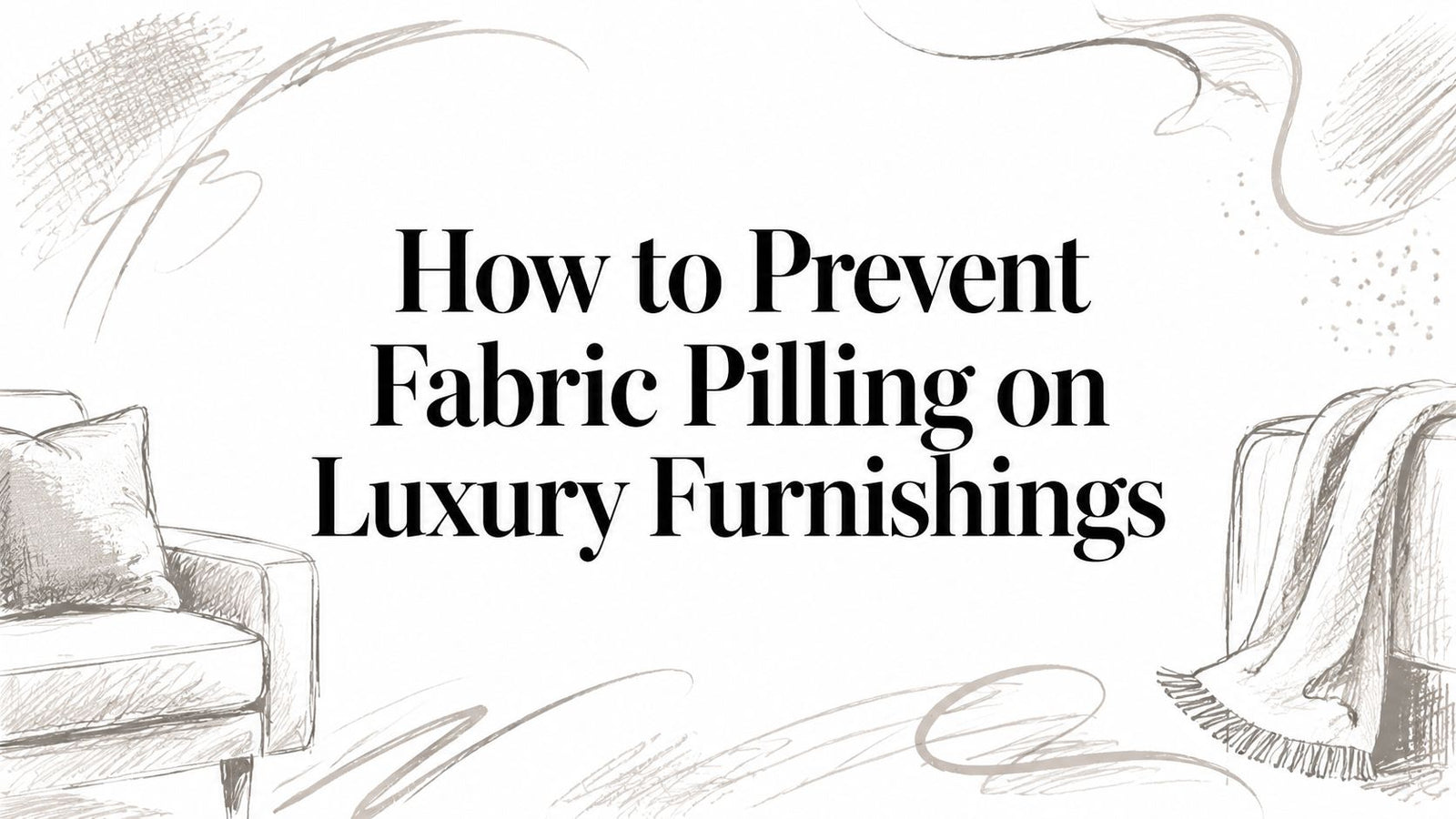 How to Prevent Fabric Pilling on Luxury Furnishings