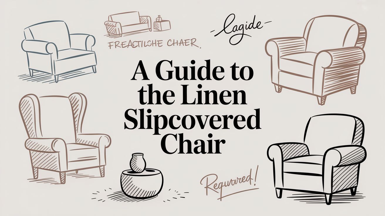A Guide to the Linen Slipcovered Chair