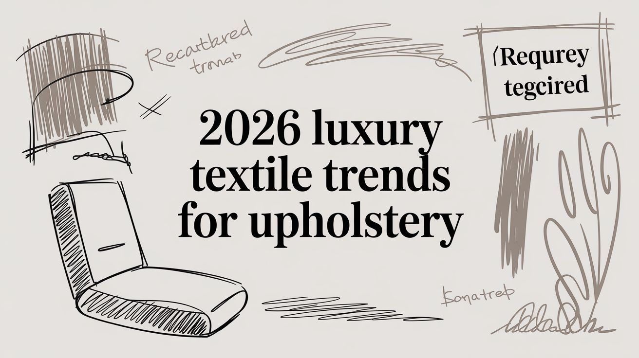 2026 Luxury Textile Trends for Upholstery
