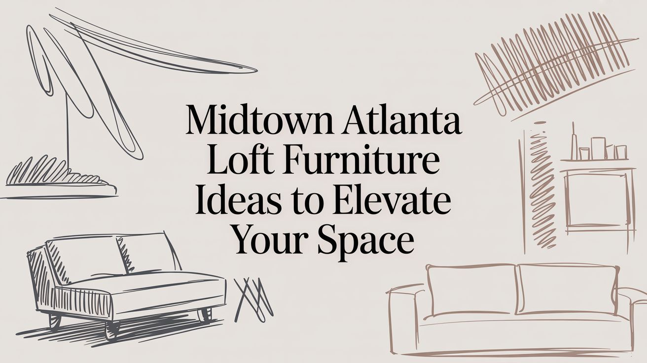 Midtown Atlanta Loft Furniture Ideas to Elevate Your Space