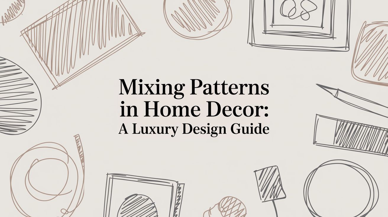 Mixing Patterns in Home Decor: A Luxury Design Guide