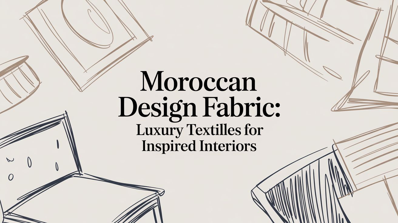 Moroccan Design Fabric: Luxury Textiles for Inspired Interiors