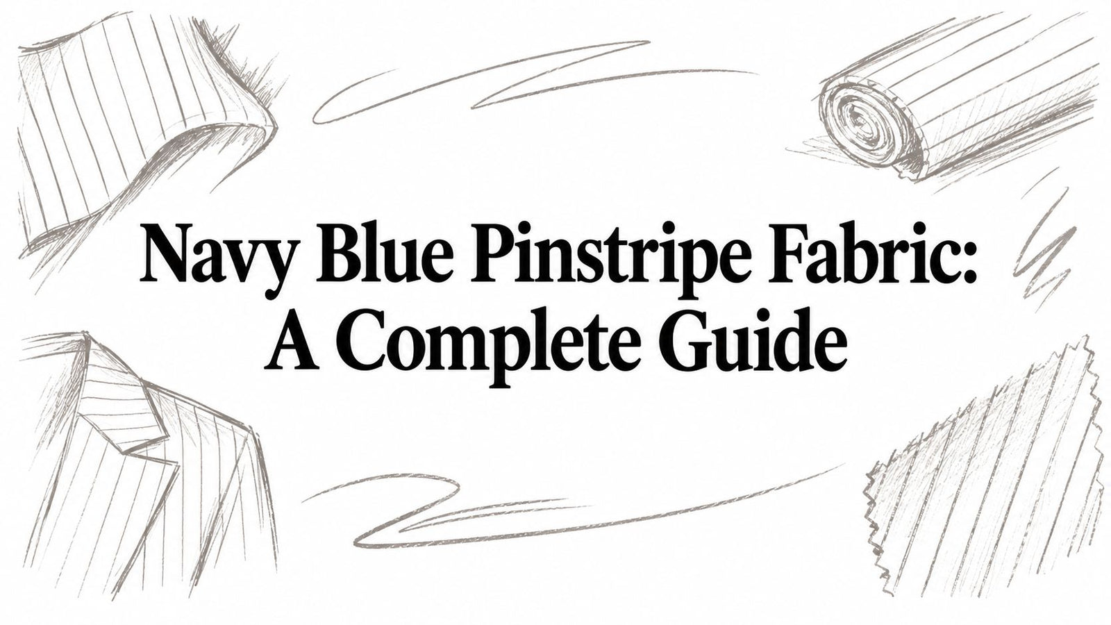 Navy Blue Pinstripe Fabric: A Complete Guide
