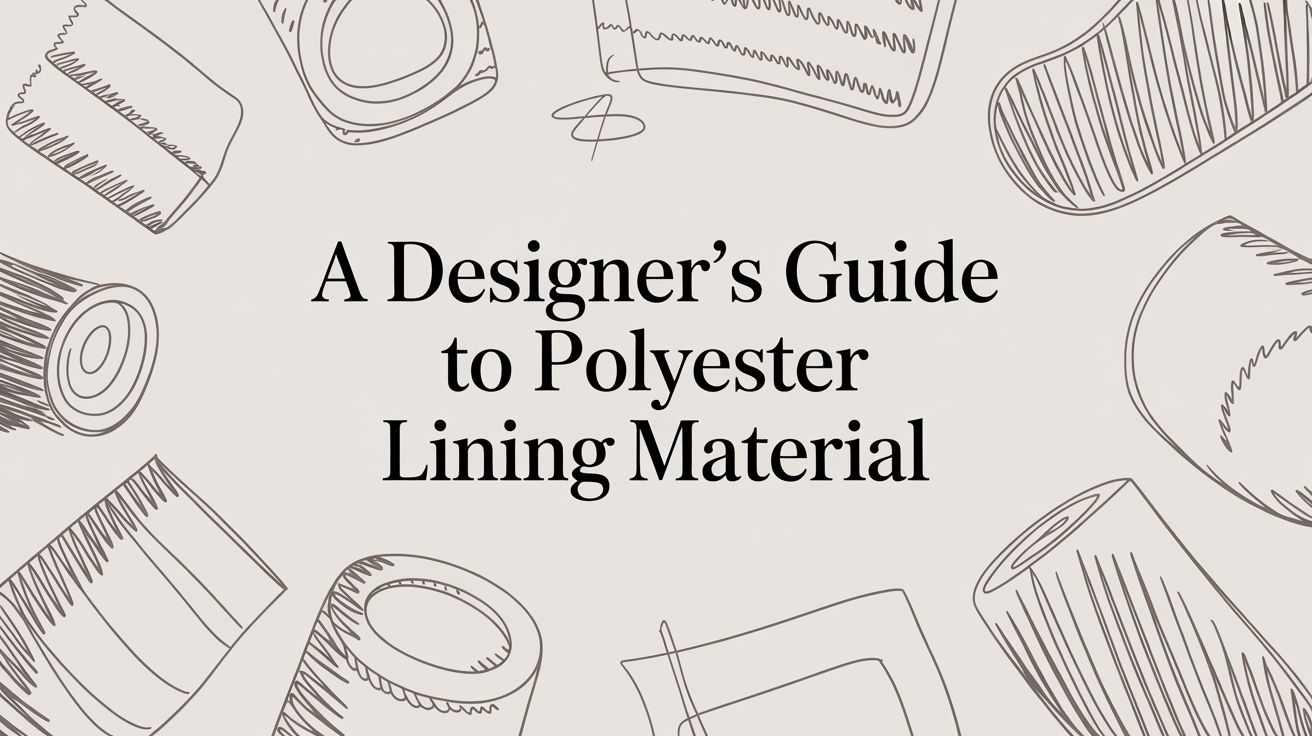 A Designer's Guide to Polyester Lining Material