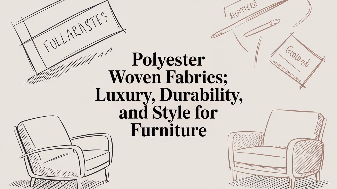 Polyester Woven Fabrics: The Designer's Secret to Luxury and Durability