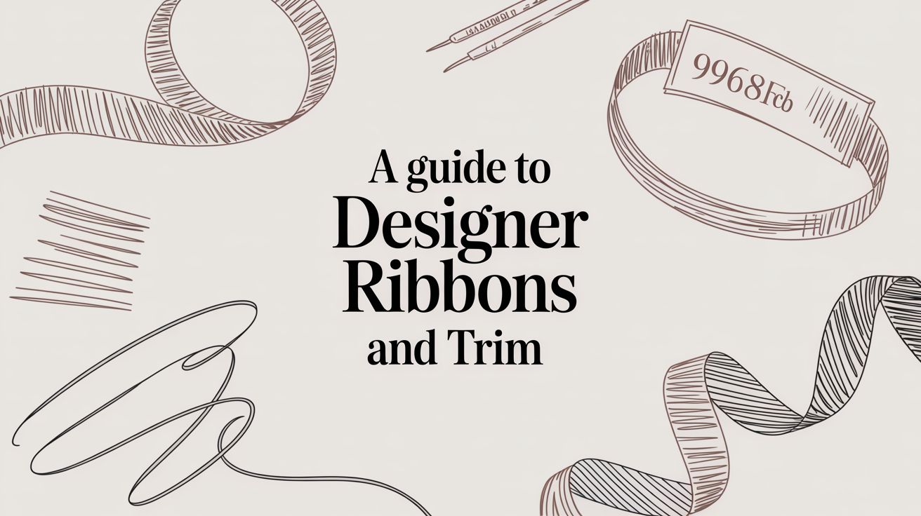 The Ultimate Guide to Designer Ribbons and Trim