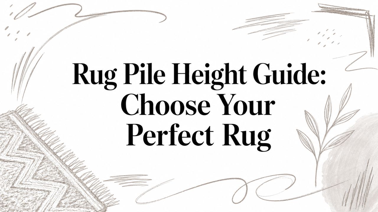 Rug Pile Height Guide: Choose Your Perfect Rug