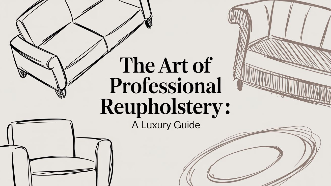 The Art of Professional Reupholstery: A Luxury Guide