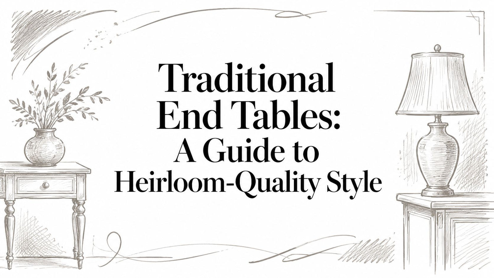 Traditional End Tables: A Guide to Heirloom-Quality Style