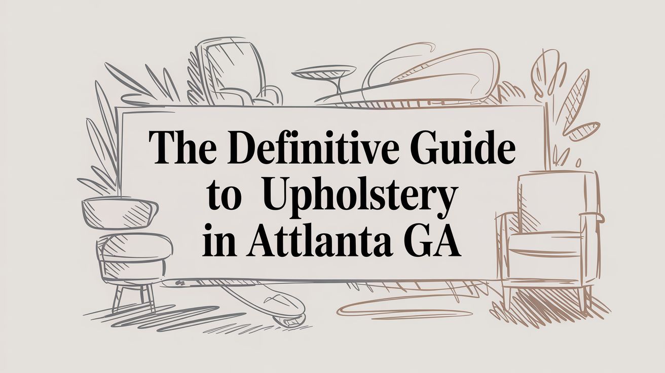 A Designer's Guide to Luxury Upholstery in Atlanta GA