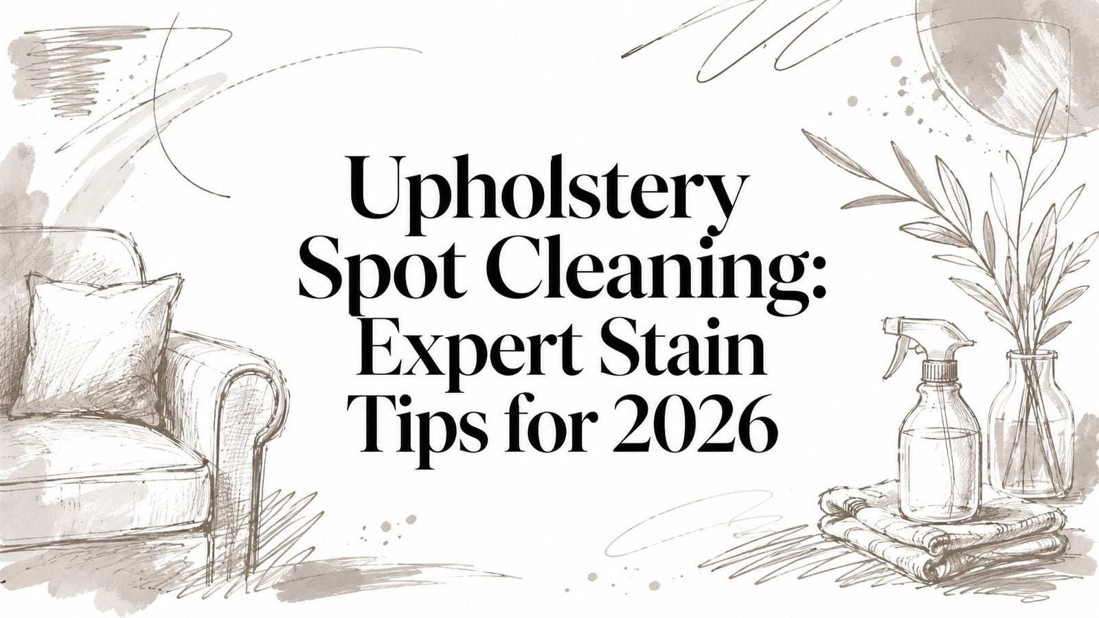 Upholstery Spot Cleaning: Expert Stain Tips for 2026
