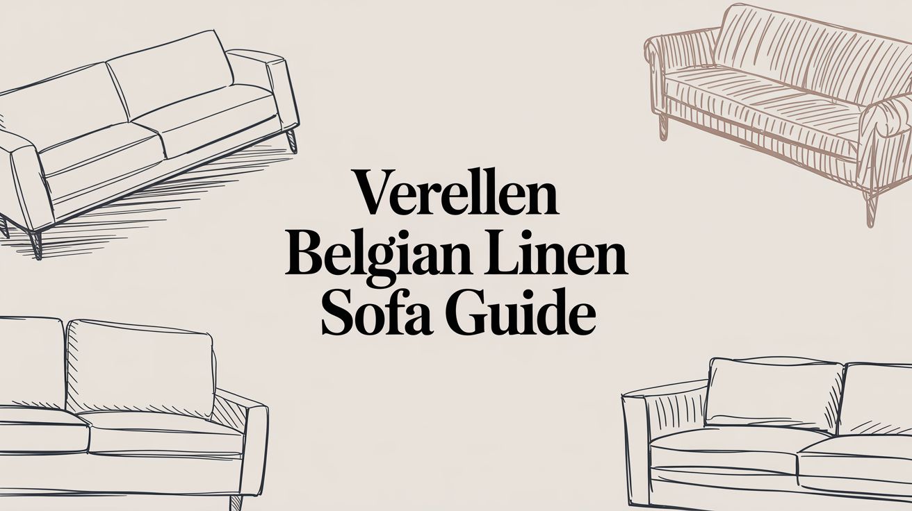 The Verellen Belgian Linen Sofa Guide for 2026