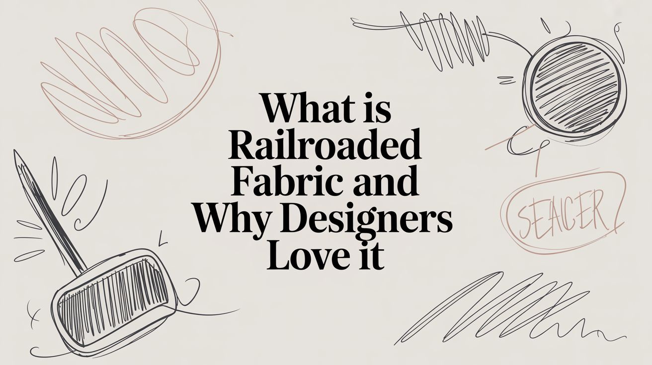 What Is Railroaded Fabric and Why Designers Love It
